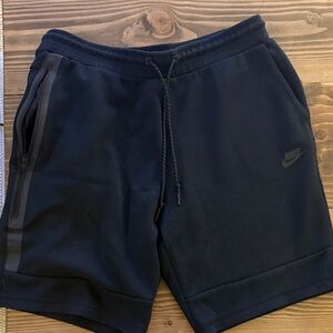 Nike Black Athletic Drawstring Shorts